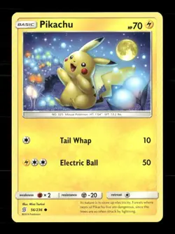 Pikachu 56/236 Unified Minds NM/M Pokemon - Image 1