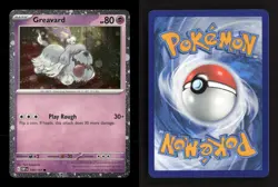Greavard (Cosmos Holo) 100/197 Holo Deck Exclusives NM/M Pokemon - Image 3