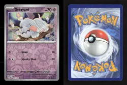 Greavard 099/197 Obsidian Flames Reverse Holo NM/M Pokemon - Image 3