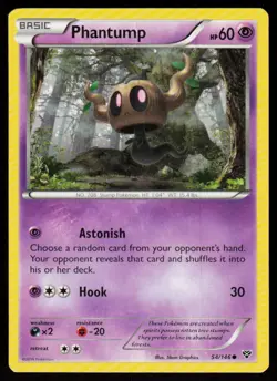 Phantump 54/146 Common XY Pokemon Near Mint - Image 1