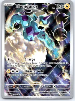 Thundurus 209 Holo P Scarlet & Violet Promo Pokemon Holo NM/M - Image 1