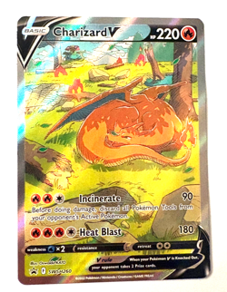 charizard V alt art 2022 SWSH260 HP220 ( near mint )Pokemon card - Image 1