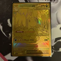 Mega Dragonite 295 Gold Pokemon Card PSA 10 CONTENDER - Image 1