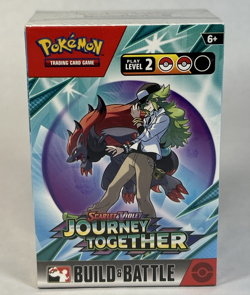 Factory Sealed Pokemon Journey Together Build and Battle Box SV09 4 Packs & Deck - Image 1