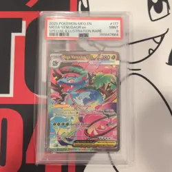 Pokemon TCG PSA 9 2025 Mega Venusaur ex SIR Holo Me01 177/132 EN - Image 1
