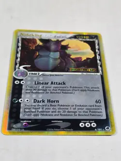 2006 POKEMON EX DRAGON FRONTIERS NIDOKING DELTA SPECIES REVERSE HOLO #6/101 HP - Image 2