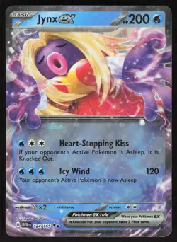 Jynx ex 124/165 Double Rare 151 Pokemon Near Mint - Image 1