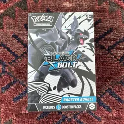 SEALED Pokemon TCG Scarlet & Violet—Black Bolt Booster Bundle 6 Packs 2025 - Image 2