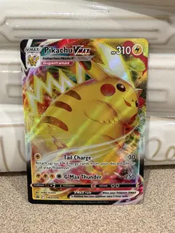 The Pokemon Company Pikachu VMAX SWSH Promo Holo English SWSH286 VMAX 310 HP - Image 1