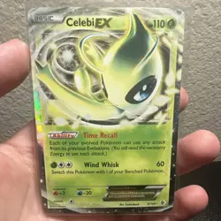 Pokemon TCG Celebi EX 9/149 Boundaries Crossed Holo UR 110HP EN - Image 1