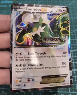 Pokemon TCG Tornadus EX BW96 Black & White Prerelease Promo Holo 170HP ENG - Image 3