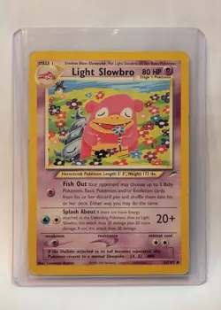 The Pokemon Company Pokemon TCG Light Slowbro 51/105 Neo Destiny Unlimited 2000 - Image 1