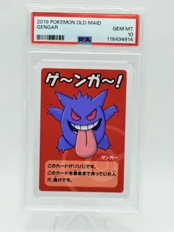 2019 Pokemon Old Maid Gengar Gem MT PSA 10 - Image 1