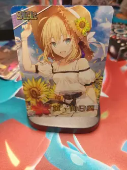 Goddess Story Waifu Card TCG | Artoria ( Saber ) - Fate | SER | NS-2M12SER-04 - Image 1