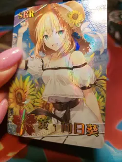 Goddess Story Waifu Card TCG | Artoria ( Saber ) - Fate | SER | NS-2M12SER-04 - Image 2