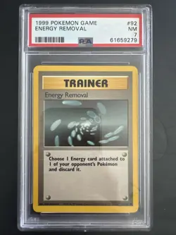 1999 Pokemon Game Energy Removal Nm 7 - Image 1