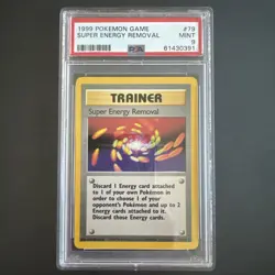 1999 Pokemon Game Super Energy Removal Mint 9 - Image 1