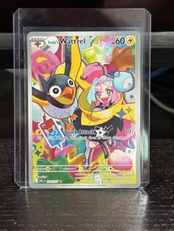 Ascended Heroes Pokemon Ionos Wattrel 231/217 English Near Mint Pokemon Full Art - Image 1