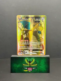 2016 Evolutions Dragonite EX Holo Ultra Rare UR FA #106/108 - Image 1