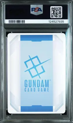 PSA 10 Gundam card Game Aerial Rebuild LR++ Newtype Rising Gundam GD01-067 GM - Image 2