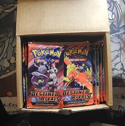 (25x) Pokemon Destined Rivals Sealed Loose Booster Packs - Art Varies on Packs - Image 1