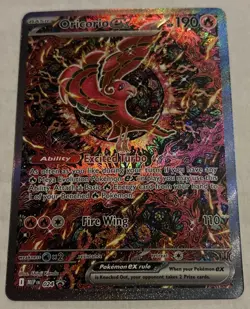 Oricorio ex 024 Phantasmal Flames Black Star Promo Full Art Pokemon TCG Fresh - Image 1
