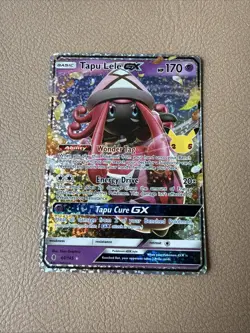 Tapu Lele GX 60/145 Ultra Rare 25th Anniversary Pokemon Celebrations NM/Mint - Image 1