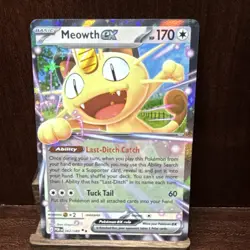 Pokemon TCG Meowth EX 062/088 Perfect order English - Image 1