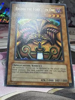 Exodia The Forbidden One LOB-124 Original Slight Foil Shift+Bleed NM/M+ YuGiOh! - Image 3