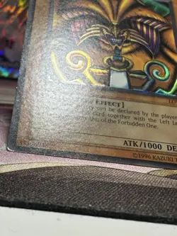 Exodia The Forbidden One LOB-124 Original Slight Foil Shift+Bleed NM/M+ YuGiOh! - Image 4