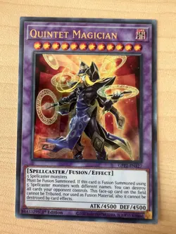 Yugioh Quintet Magician GFP2-EN127 Ultra Rare 1st Edition Near Mint - Image 1