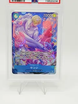 One Piece A Fist of Divine Speed (OP11) - Sanji SR Alternate Alt Art PSA 10 JPN - Image 2