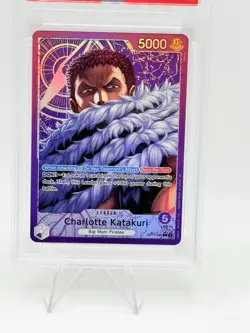2025 One Piece OP11 EN Charlotte Katakuri Alternate Art #062 PSA 10 GEM MINT - Image 2