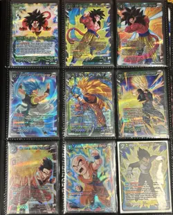 Dragon Ball Super Card Game Lot Of 90+ Cards All Foil - SR, SPR, R, PR - Image 2