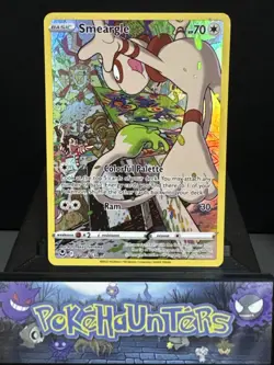 Pokemon Card Smeargle TG10/TG30 Silver Tempest Full Art Character Holo Rare NM - Image 1