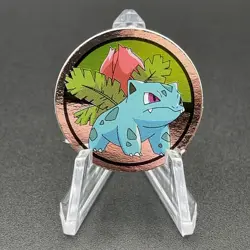 Ivysaur Pokemon Paper Ginpika Medal Card Nintendo Japanese Rare TCG S206-40 - Image 1