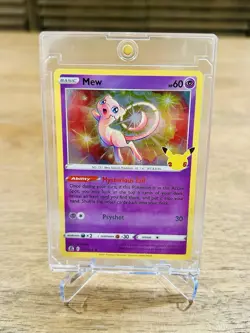 Mew 011/025 - 25th Anniversary Celebrations - Holo Rare Pokemon Card - Image 1