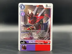 WarGrowlmon EX3-062 U Digimon Card Game - Image 1