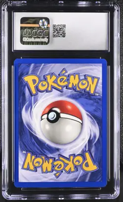 Pokemon Card Machop 52/102 Shadowless Base Set 1999 CGC 8 NM/M - Image 2