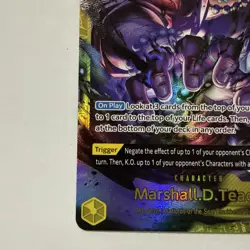 Marshall.D.Teach (119) OP16-119 The Time of Battle Foil Card - Image 5