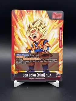 Dragonball Super Card Game - FB05-001 L - Son Goku (Mini): DA - Image 2