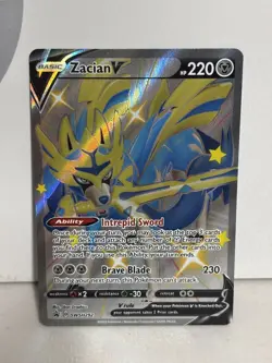 Zacian V (Shiny) SWSH292 SWSH: Sword & Shield Promo Cards Holo - Image 1