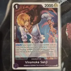 Vinsmoke Sanji OP10-063 R ONE PIECE CARD GAME Royal Blood ENGLISH TCG - Image 1