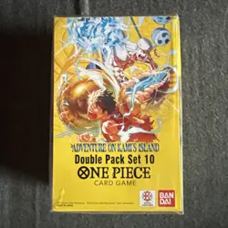 One Piece Card Game Adventure on KAMI's Island Vol. 10 Double Pack Set DP-10 NEW - Image 1