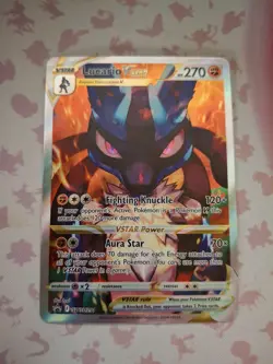 Lucario VSTAR SWSH291 SWSH: Sword & Shield Promo Cards Holo NM - Image 1