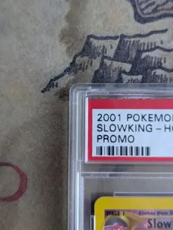 Slowking 14/18 PSA 9 Southern Islands Reverse Holo Promo Card See Description - Image 3