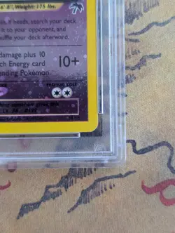 Slowking 14/18 PSA 9 Southern Islands Reverse Holo Promo Card See Description - Image 5