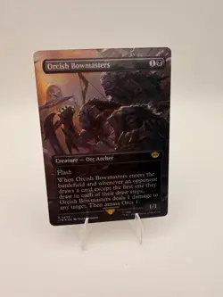 MTG: Orcish Bowmasters (#R0433) - Borderless / Foil NM - Image 1