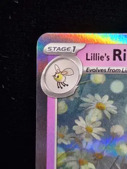 Pokemon TCG Journey Together Lillie's Ribombee SVP 183 Promo Prerelease NM - Image 2