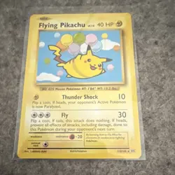 Flying Pikachu XY Evolutions 110/108 Black Star Promo Regular EN - Image 1